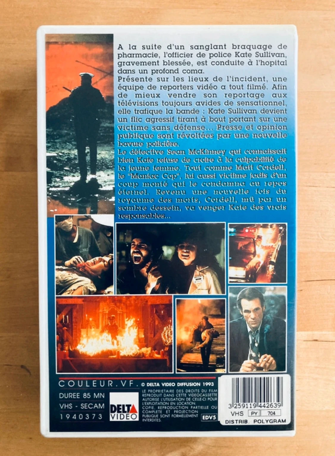 Cassette VHS Maniac Cop 3. – photo 3